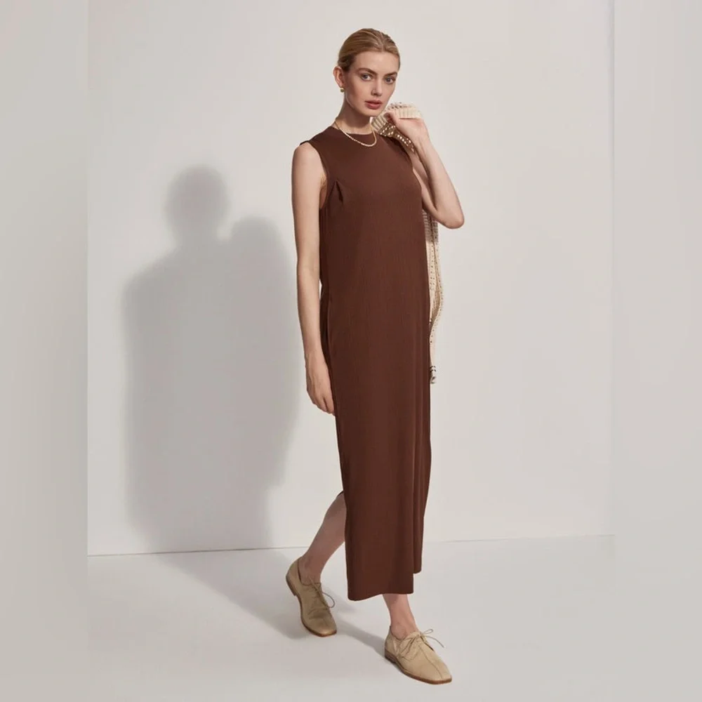 Anthropologie Varley Kayla Midi Dress XL - Picture 10 of 12